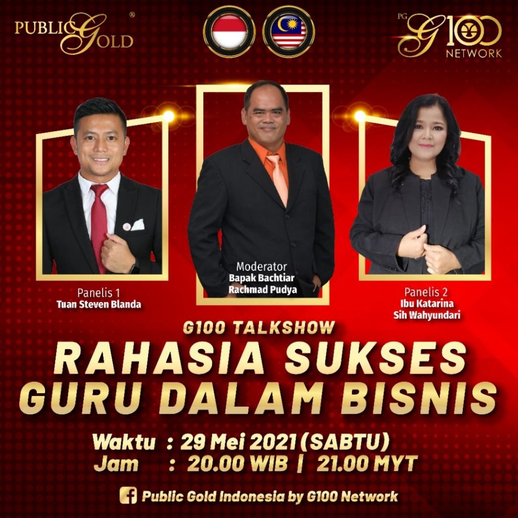 g100 talk show indonesia 2021-5-29