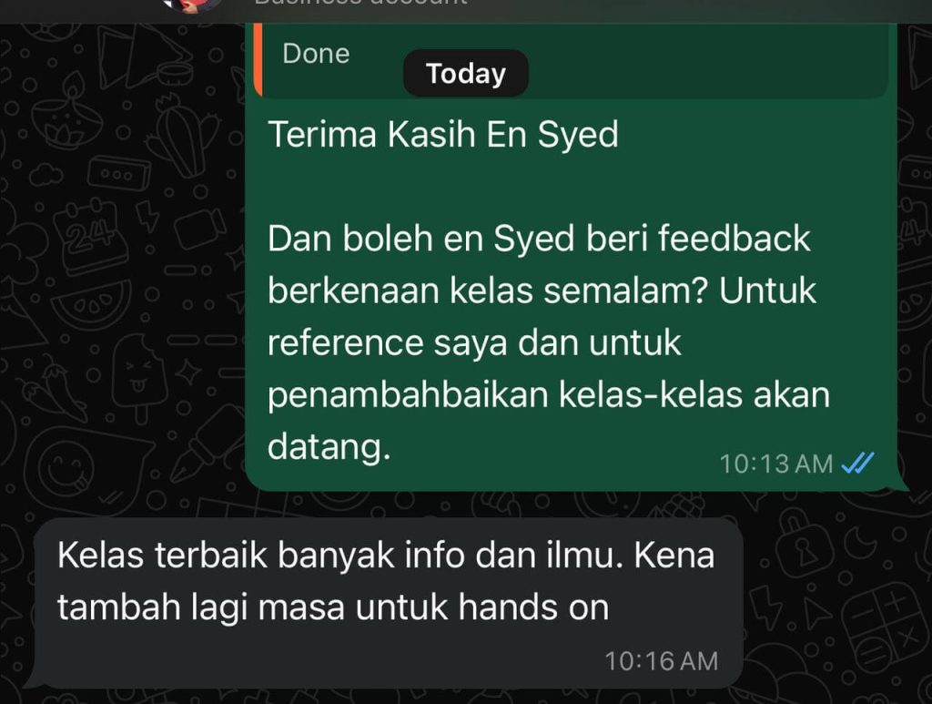 #testimoniG100Academy