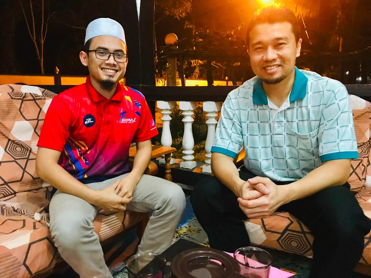 Tuan Azam Amiri bergambar bersama Tuan Zulkifli Shafie di seminar Public Gold