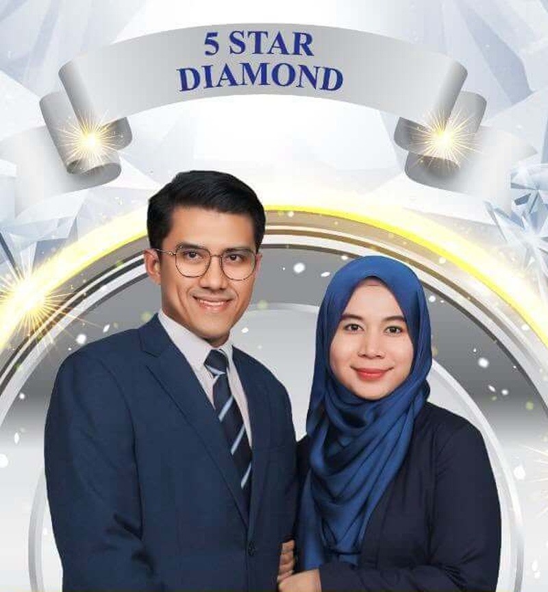 Potret Dr. Mohd Syafiq Roslan & Dr. Suhailah — The First Diamond in G100