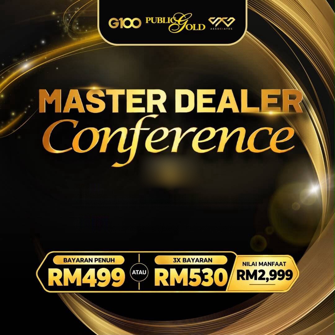 Poster Rasmi Master Dealer Conference - 24 & 25 April 2027