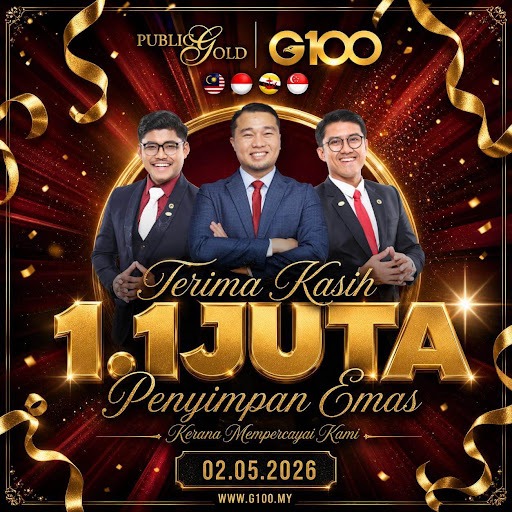 Poster 1.1 Juta Penyimpan Emas