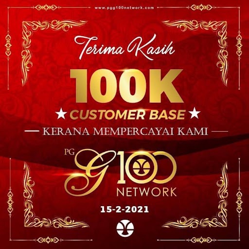 Poster 100K Customer Base