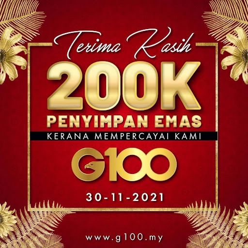 Poster 200K Penyimpan Emas