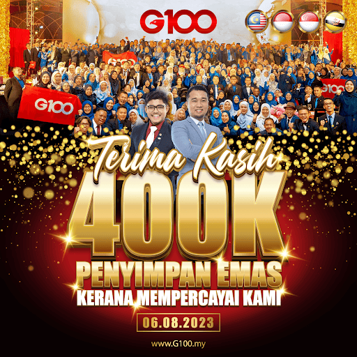 Poster 400K Penyimpan Emas