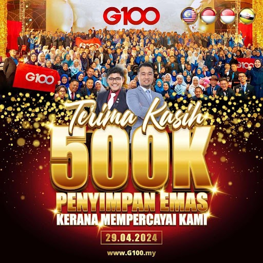 Poster 500K Penyimpan Emas