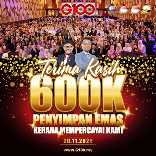 Poster 600K Penyimpan Emas