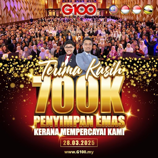 Poster 700K Penyimpan Emas