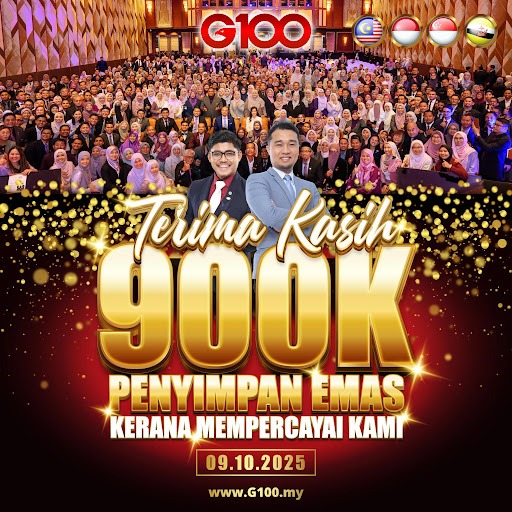 Poster 900K Penyimpan Emas